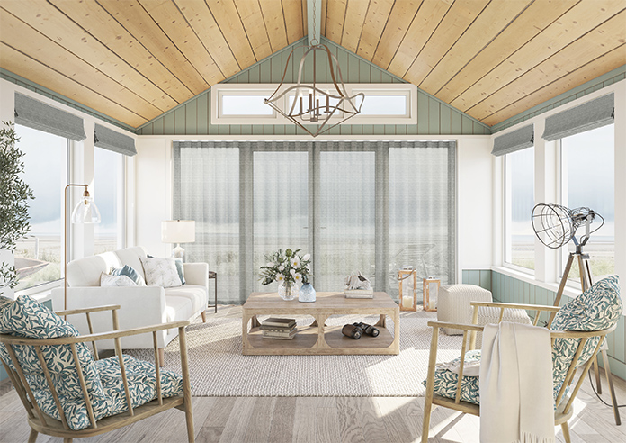 Sahara Voile, Metallic Grey - Made to Measure Curtains - Image 16